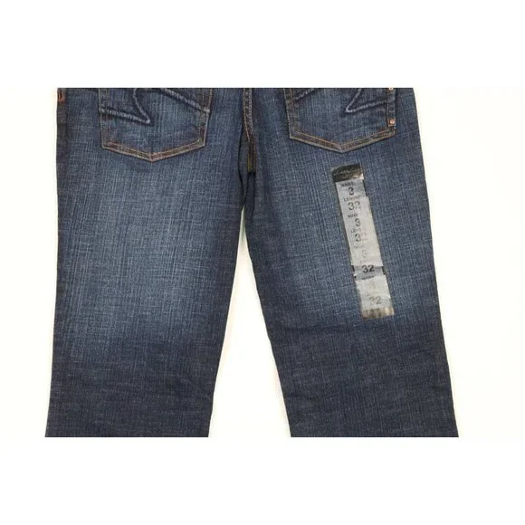 NOS Vintage Y2K Lot 29 Womens Size 3 Looney Tunes Wide Leg Flared Denim Jeans